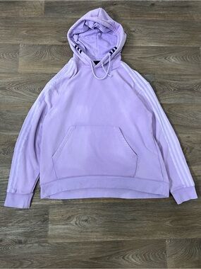 Adidas Ivy park Women’s Lavender 3-Stripe Hoodie/A364